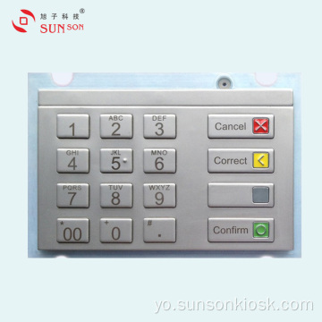 Paadi PIN Encryption ti Ilọsiwaju fun Kiosk Isanwo